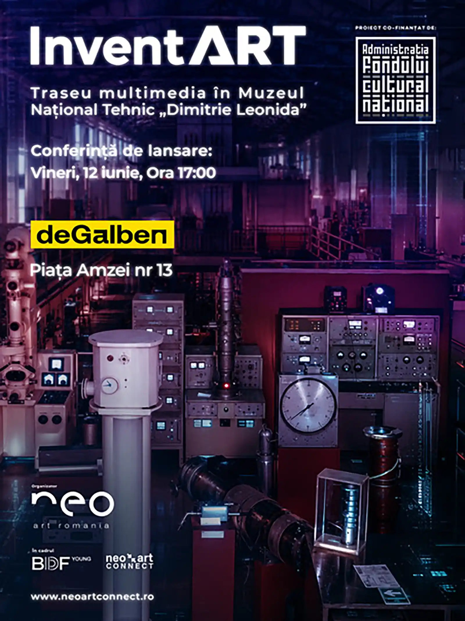 Lansarea InventArt: memoria tehnică, activată prin artă multimedia