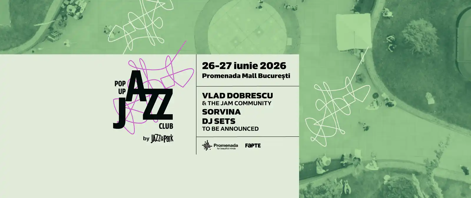 Jazz in the Park vine pentru prima oară la București la Promenada Mall