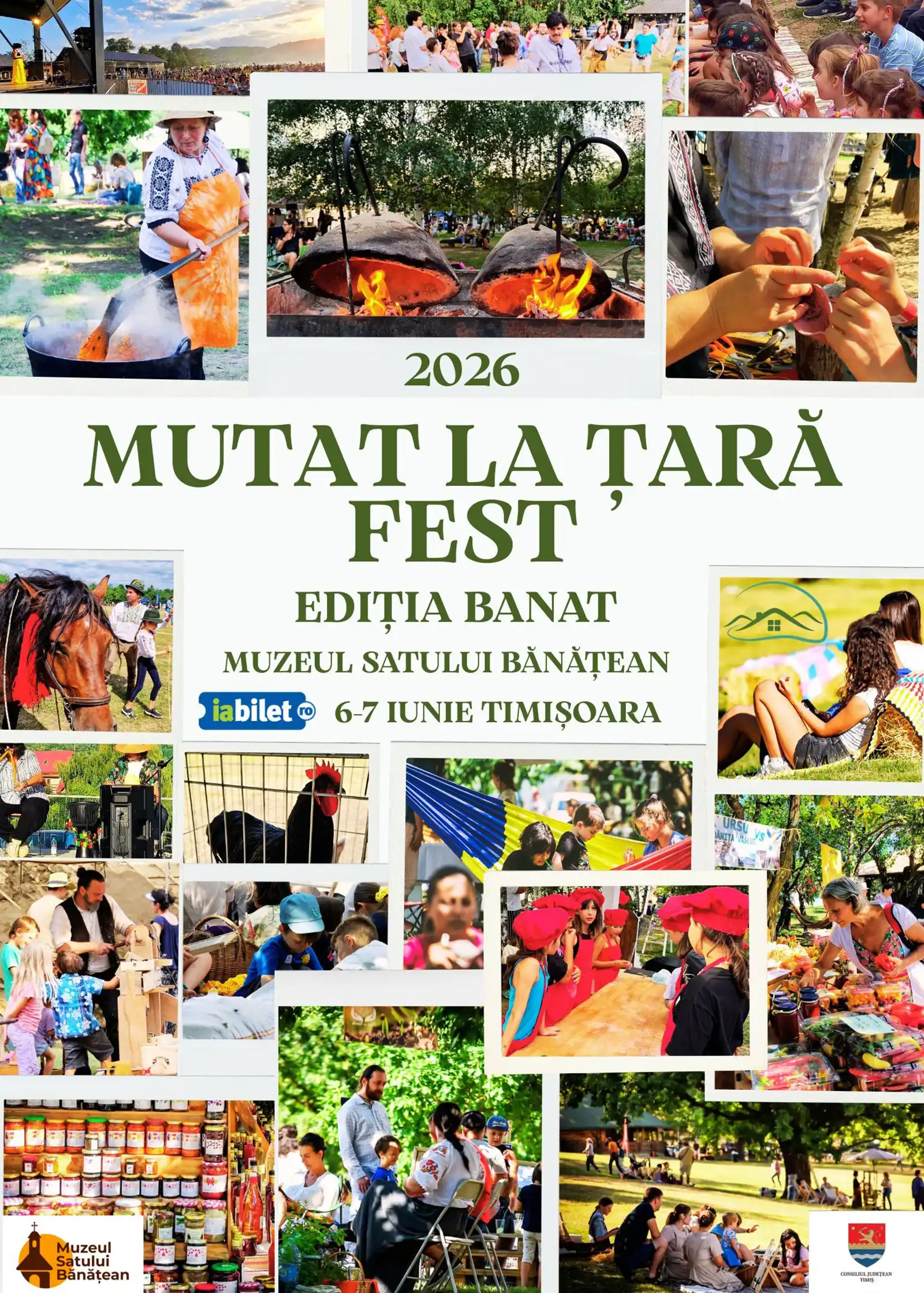 Mutat la Țară Fest ajunge la Muzeul Satului Bănățean, pe 6-7 iunie 2026