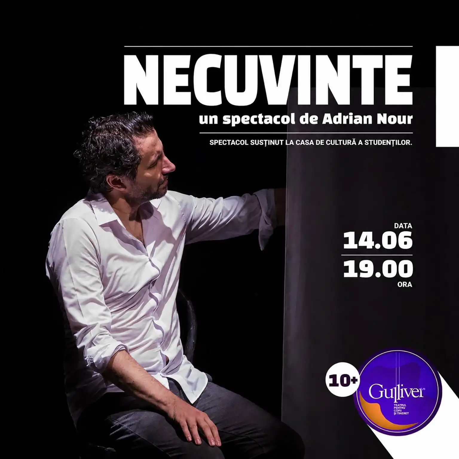 Duminică, 14 iunie la Teatrul pentru Copii și Tineret „Gulliver"