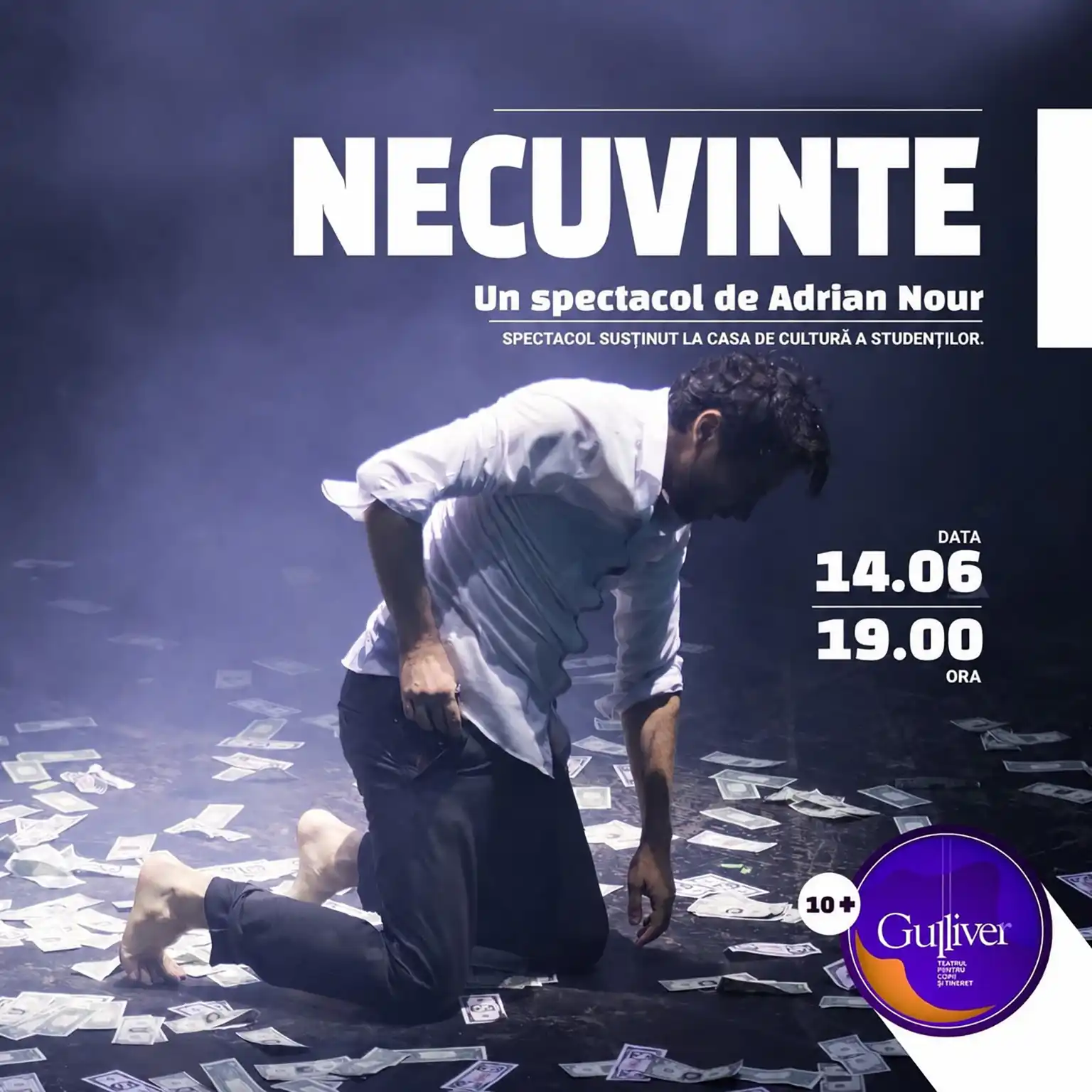Duminică, 14 iunie la Teatrul pentru Copii și Tineret „Gulliver"