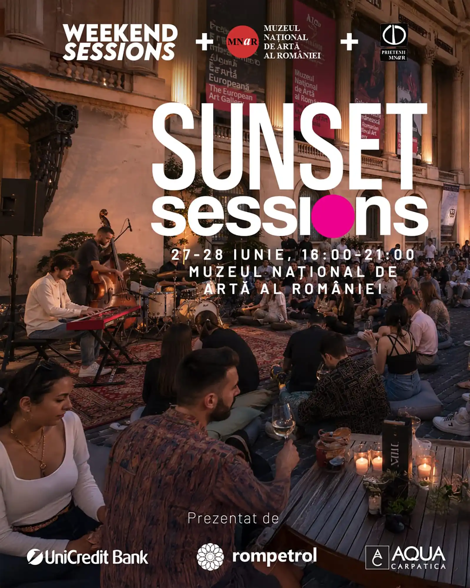 Weekend Sessions &icirc;ncheie sezonul de vară &icirc;n curtea Palatului Regal