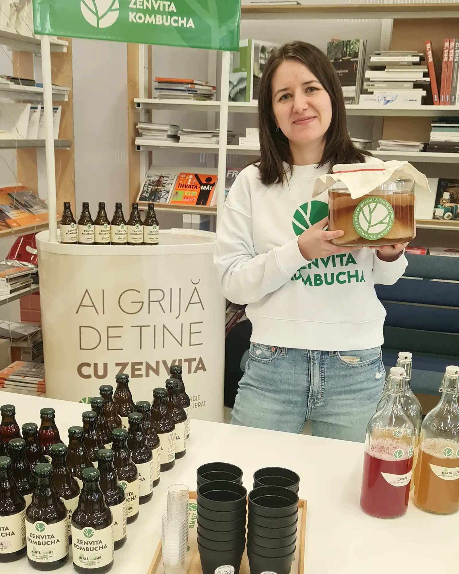 Poveşti din Bucureşti | ZEN·VITA Kombucha - Interviu cu Iulia Suciu: