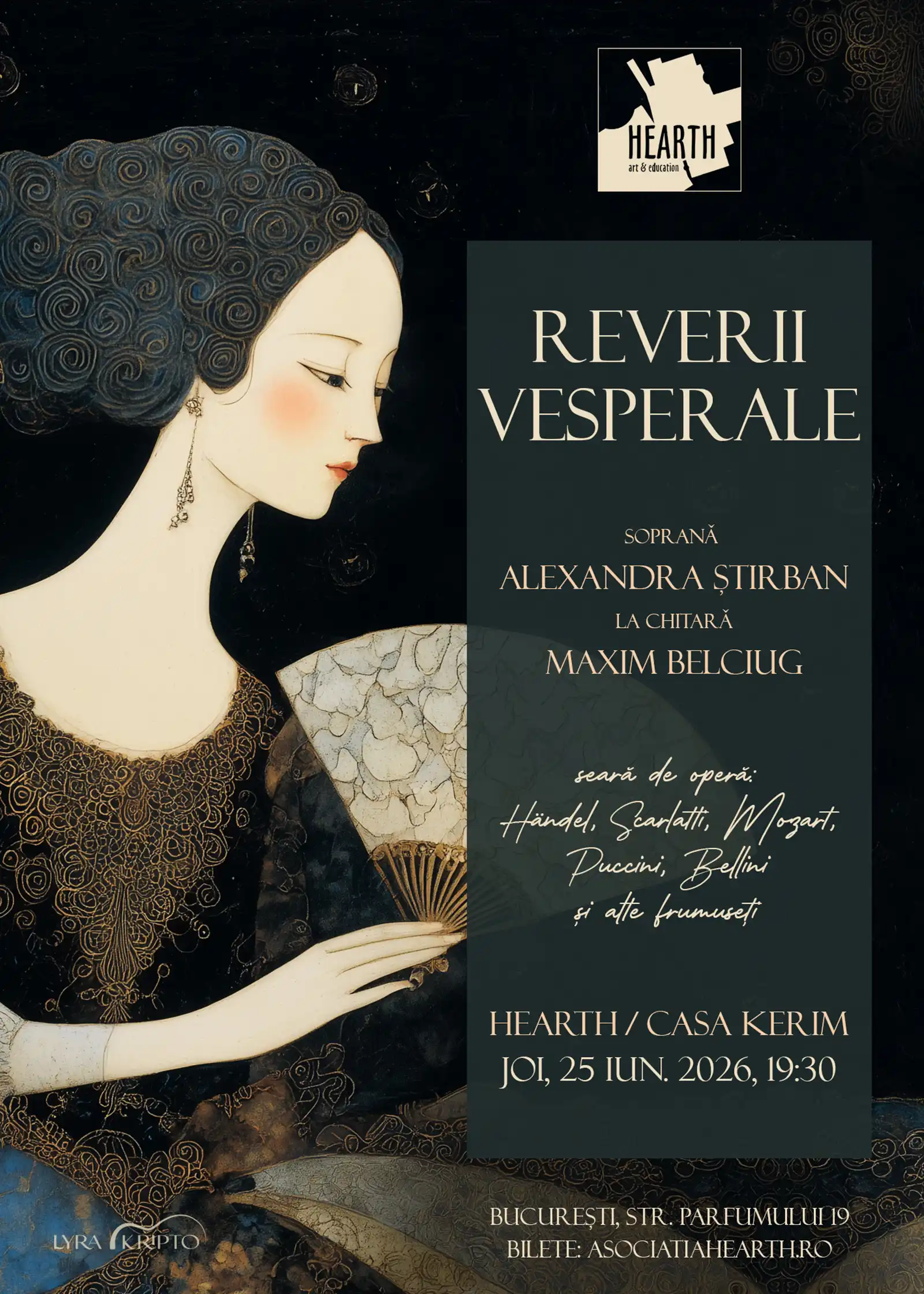 Între Puccini și liniștea serii: reverii vesperale în casa Silviei Kerim, la final de stagiune