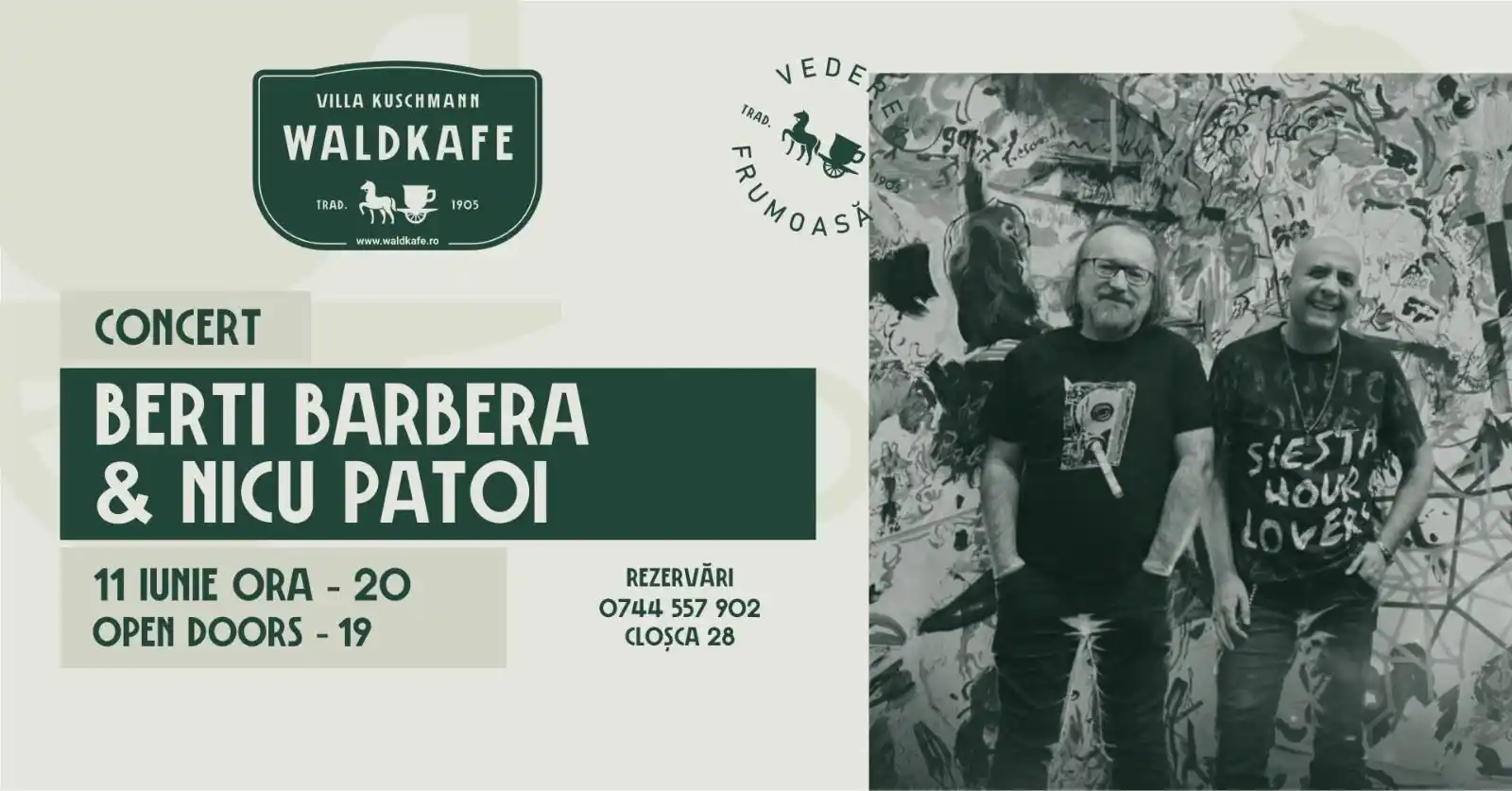 Berti Barbera & Nicu Patoi @ Waldkafe