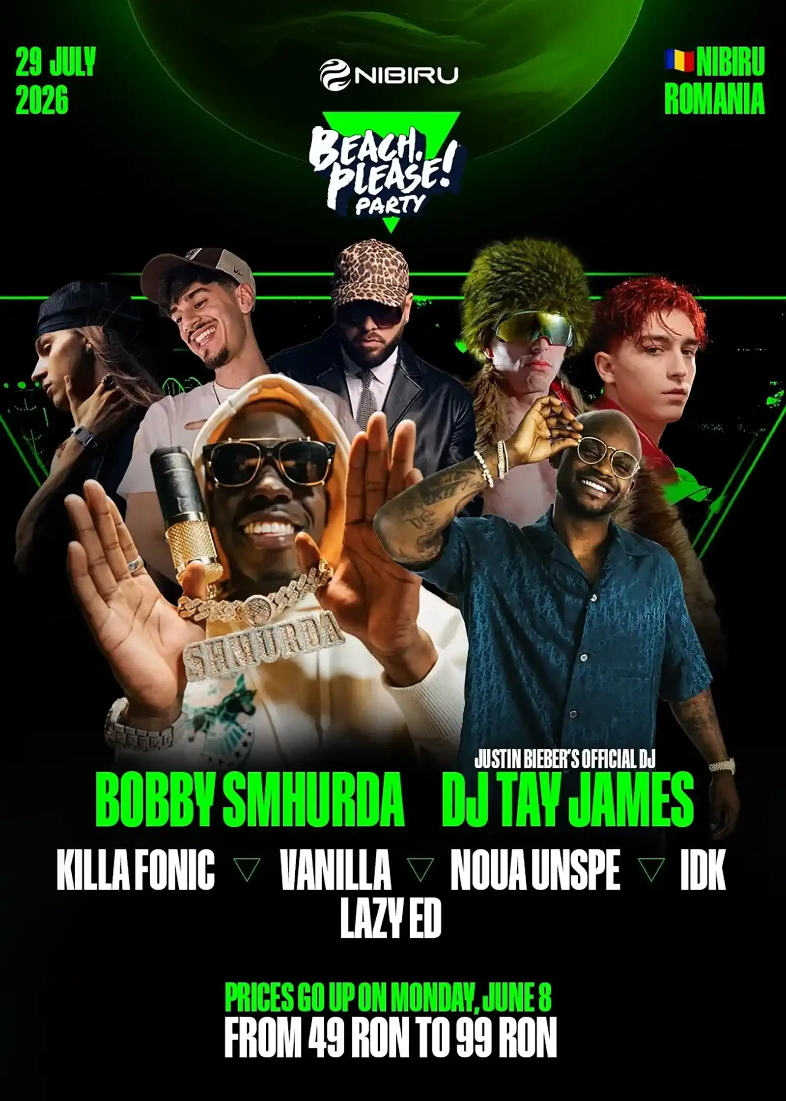 Beach, Please! Party cu Bobby Shmurda @ Nibiru Arena