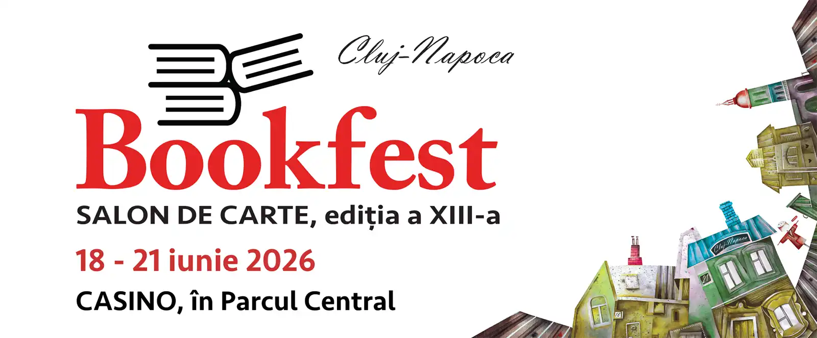 Bookfest revine cu cele mai bune cărți la Cluj-Napoca