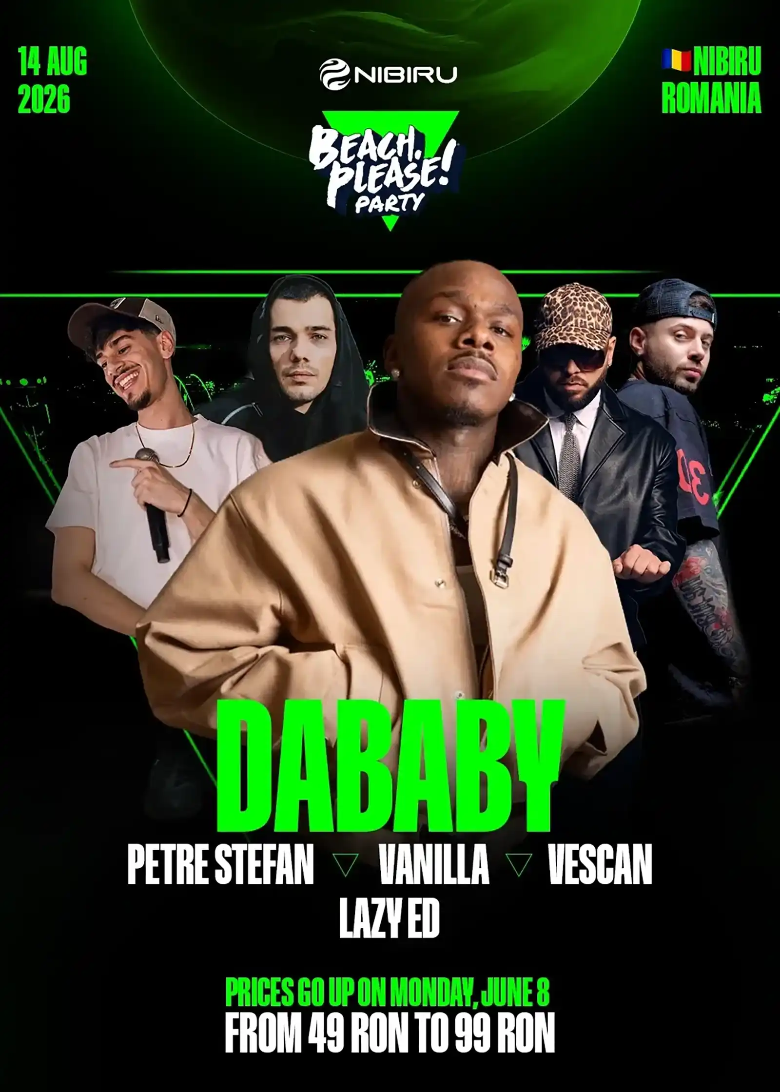 Beach, Please! Party cu DaBaby @ Nibiru Arena