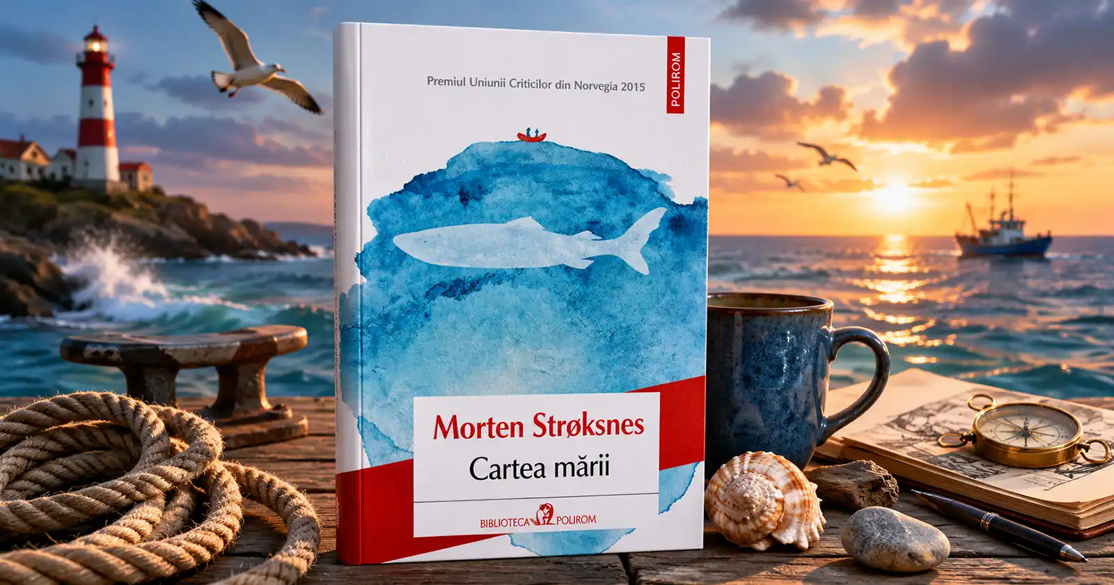 Poza cu &bdquo;Cartea mării" &ndash; Morten Str&oslash;ksnes (Polirom)