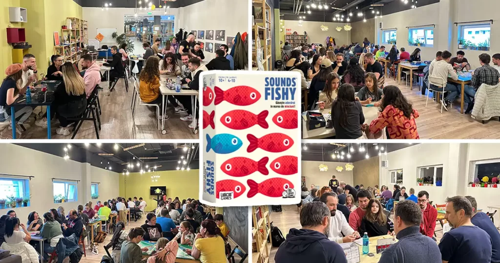 Seara de board games - Sounds Fishy @ Magnolia Brașov