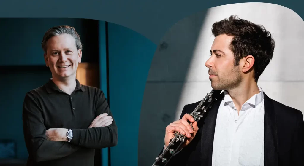 Dirijorul britanic Jonathan Bloxham și clarinetistul spaniol Pablo Barragán închid stagiunea Orchestrei de Cameră Radio