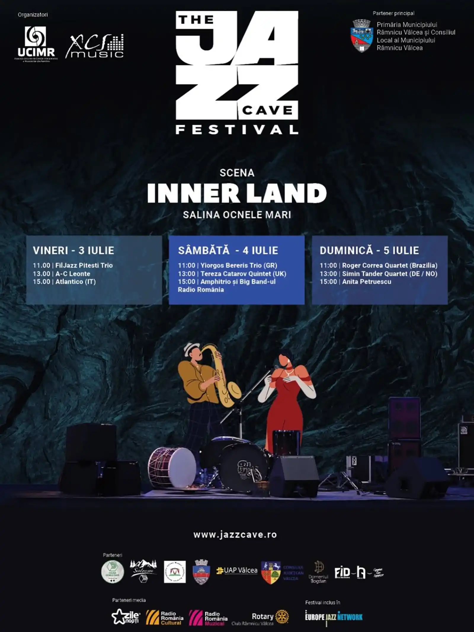 UCIMR anunță programul celei de-a șasea ediții THE JAZZ CAVE FESTIVAL 2026