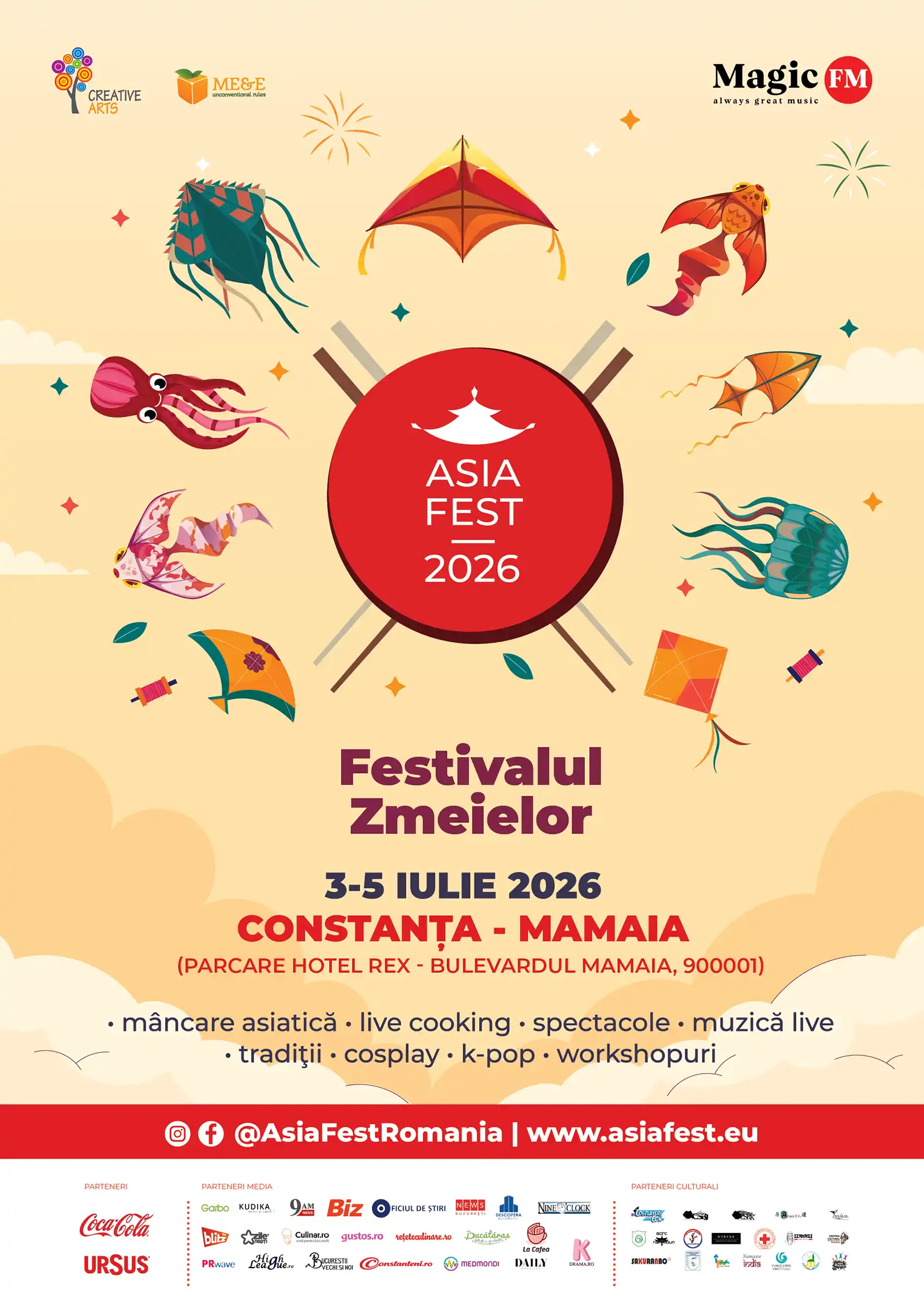 Festivalul Zmeielor, eveniment Asia Fest, transformă Mamaia într-o destinație a culturii și gastronomiei asiatice