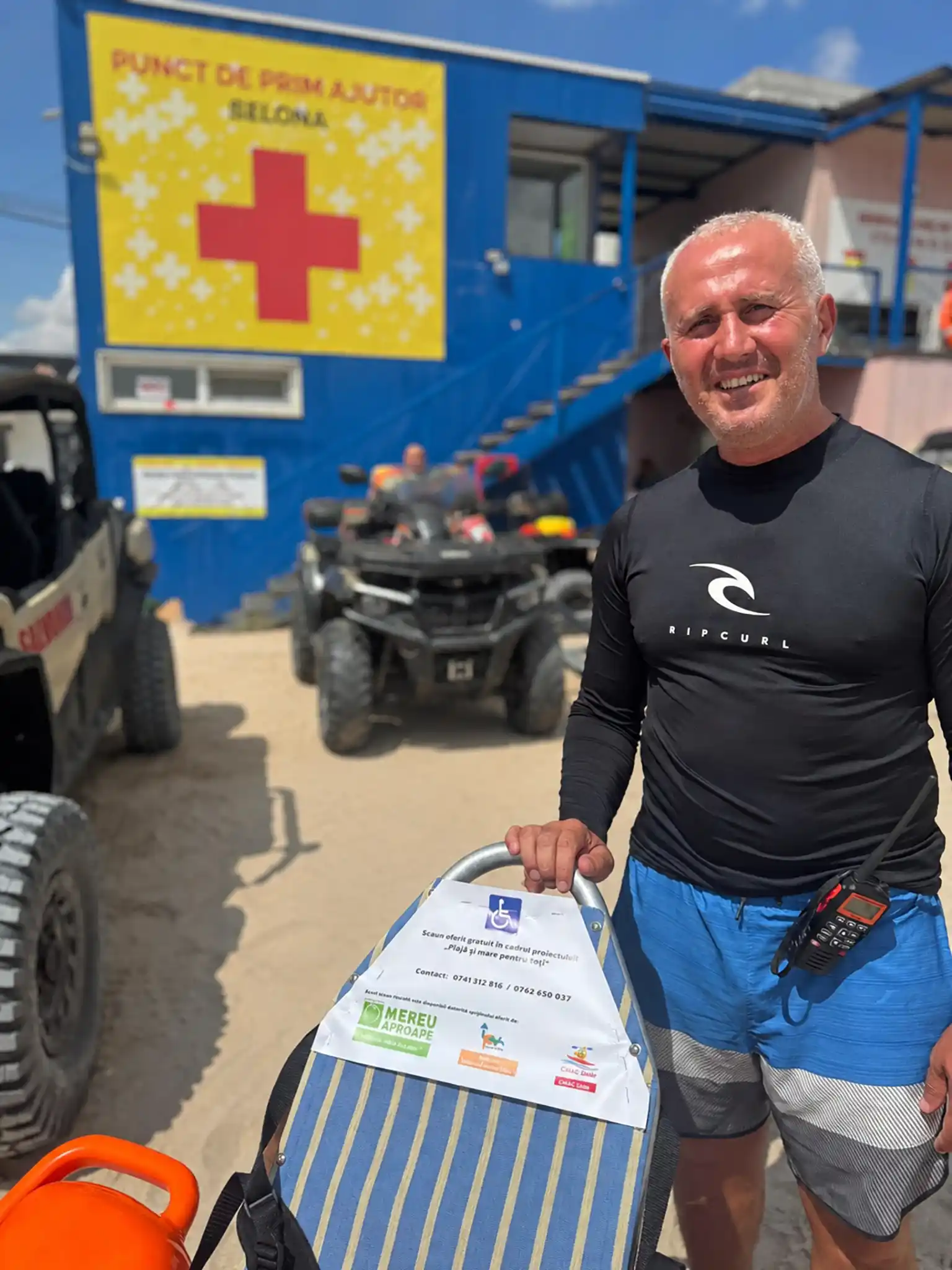 De vorbă cu Gelu Vătămănescu, salvamar-șef Eforie