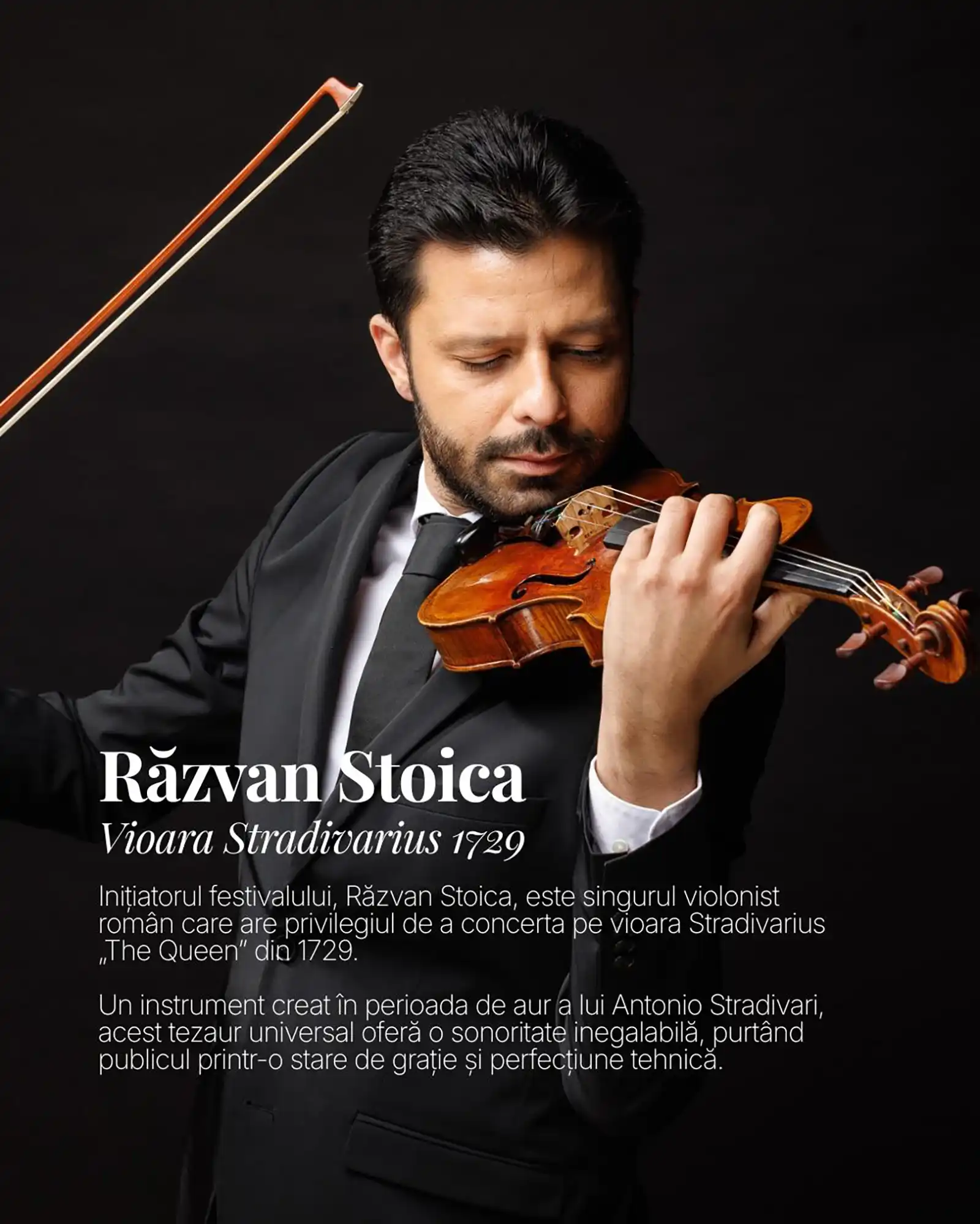 &Icirc;n acest weekend &icirc;ncepe Festivalul Stradivarius la Domeniul Cantacuzino &ndash; două seri dedicate marilor capodopere ale muzicii clasice