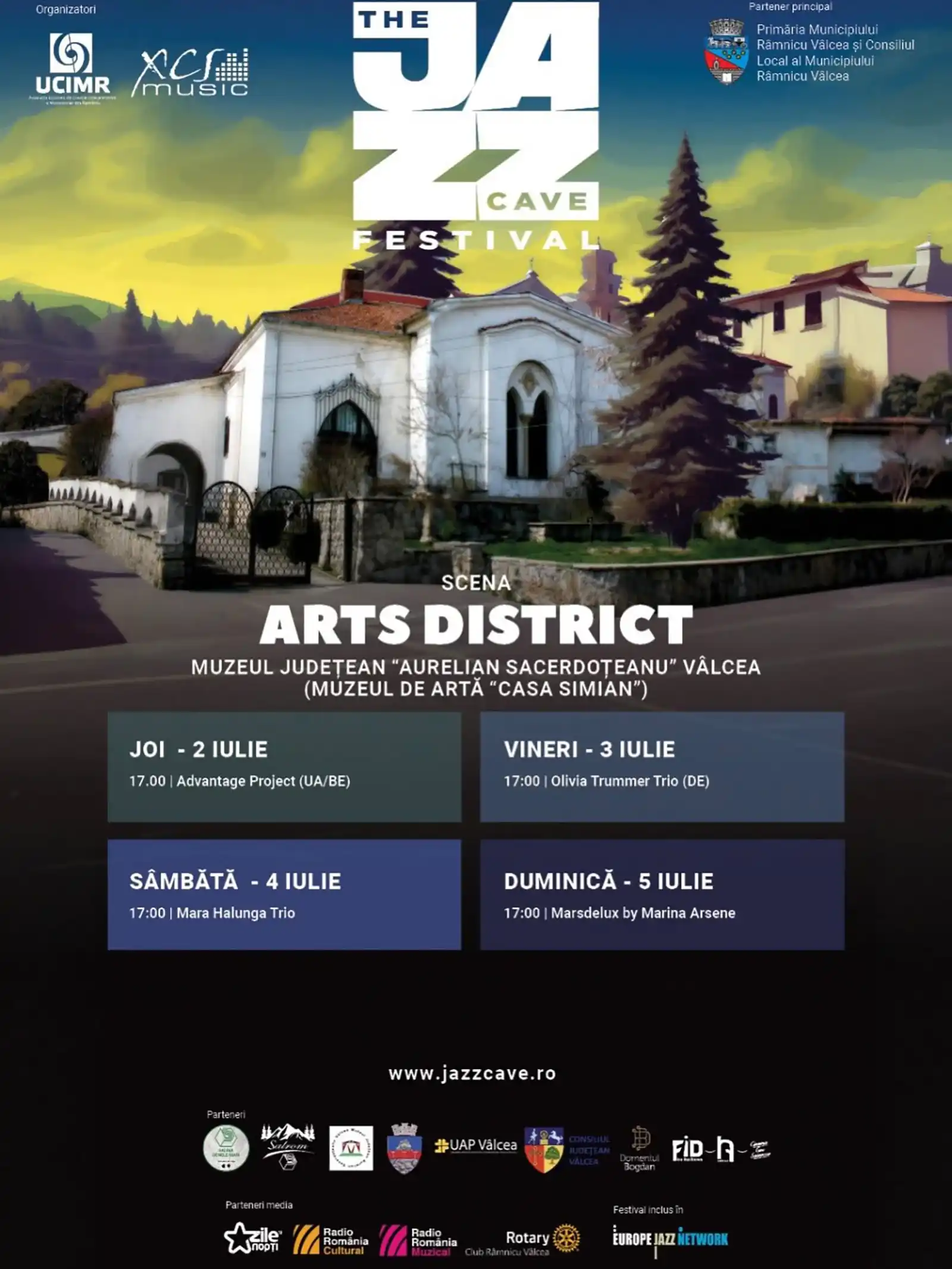 UCIMR anunță programul celei de-a șasea ediții THE JAZZ CAVE FESTIVAL 2026