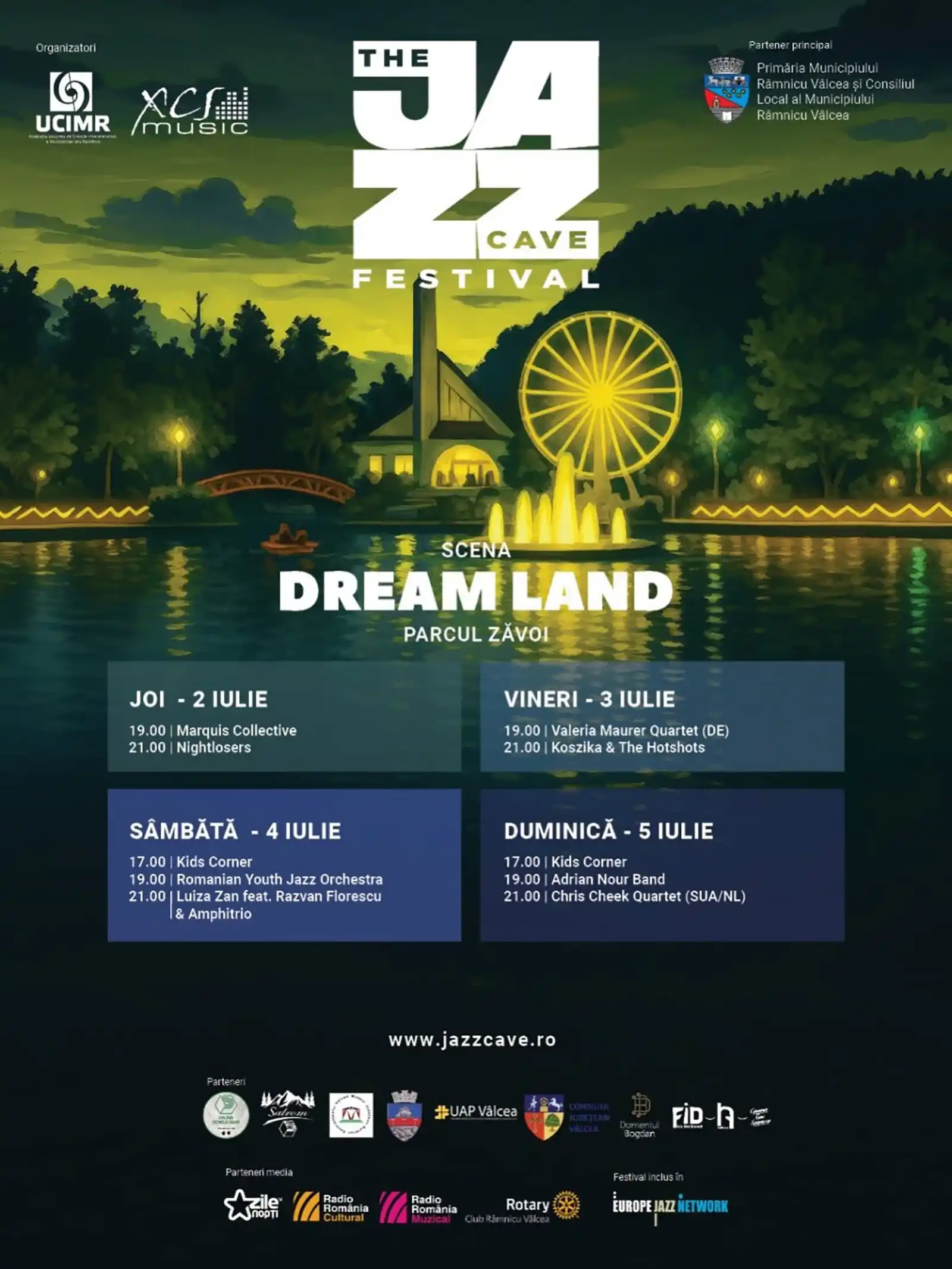 UCIMR anunță programul celei de-a șasea ediții THE JAZZ CAVE FESTIVAL 2026