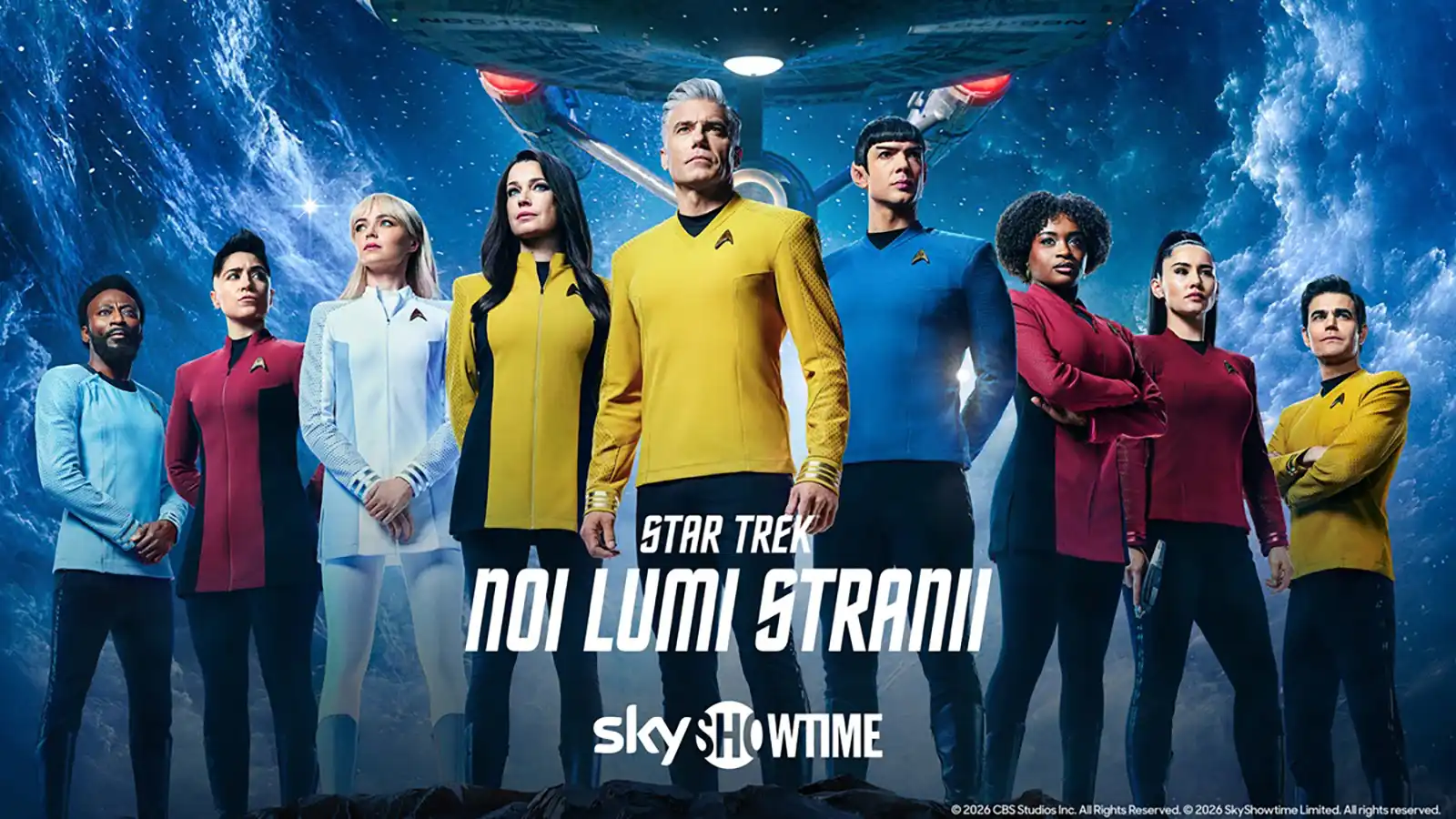 Star Trek: Strange New Worlds (Star Trek: Noi lumi stranii) — Sezonul 4, 10 episoade.