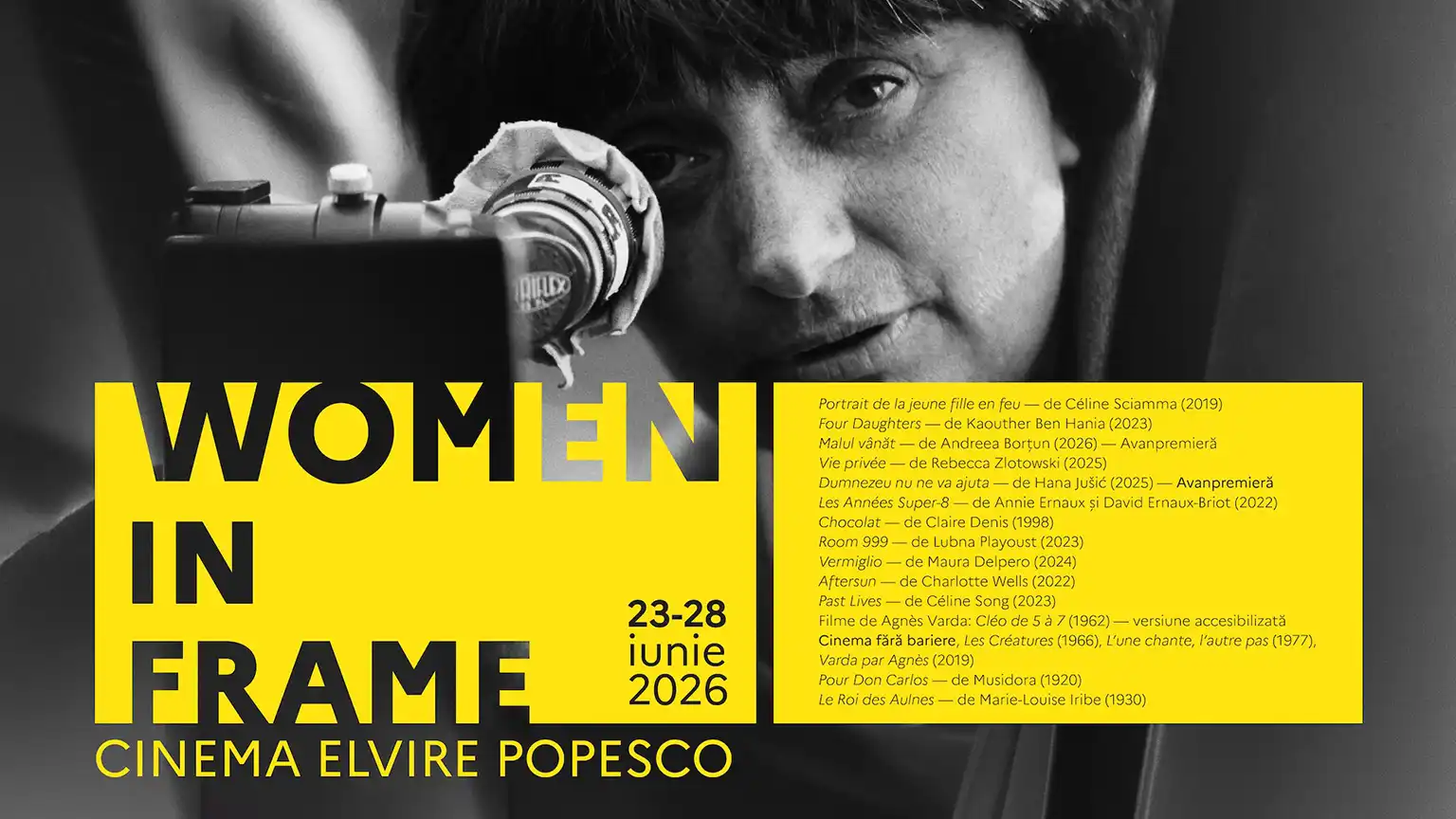 Retrospectiva Women in Frame la Cinema Elvire Popesco