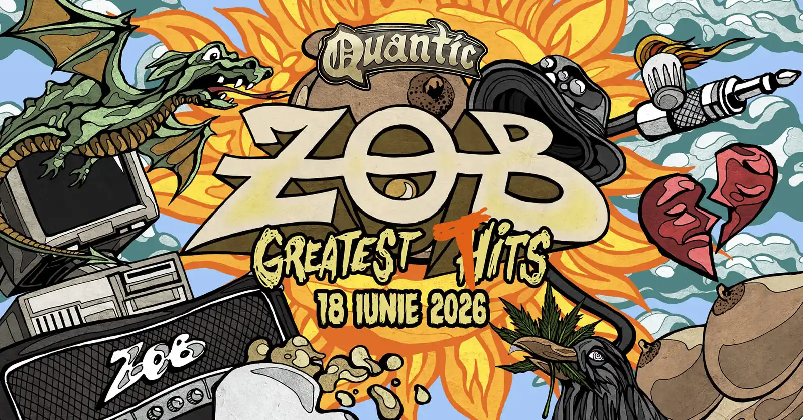 ZOB lansează dublul vinil „Greatest (H̷)Tits" cu 23 de piese din discografia trupei