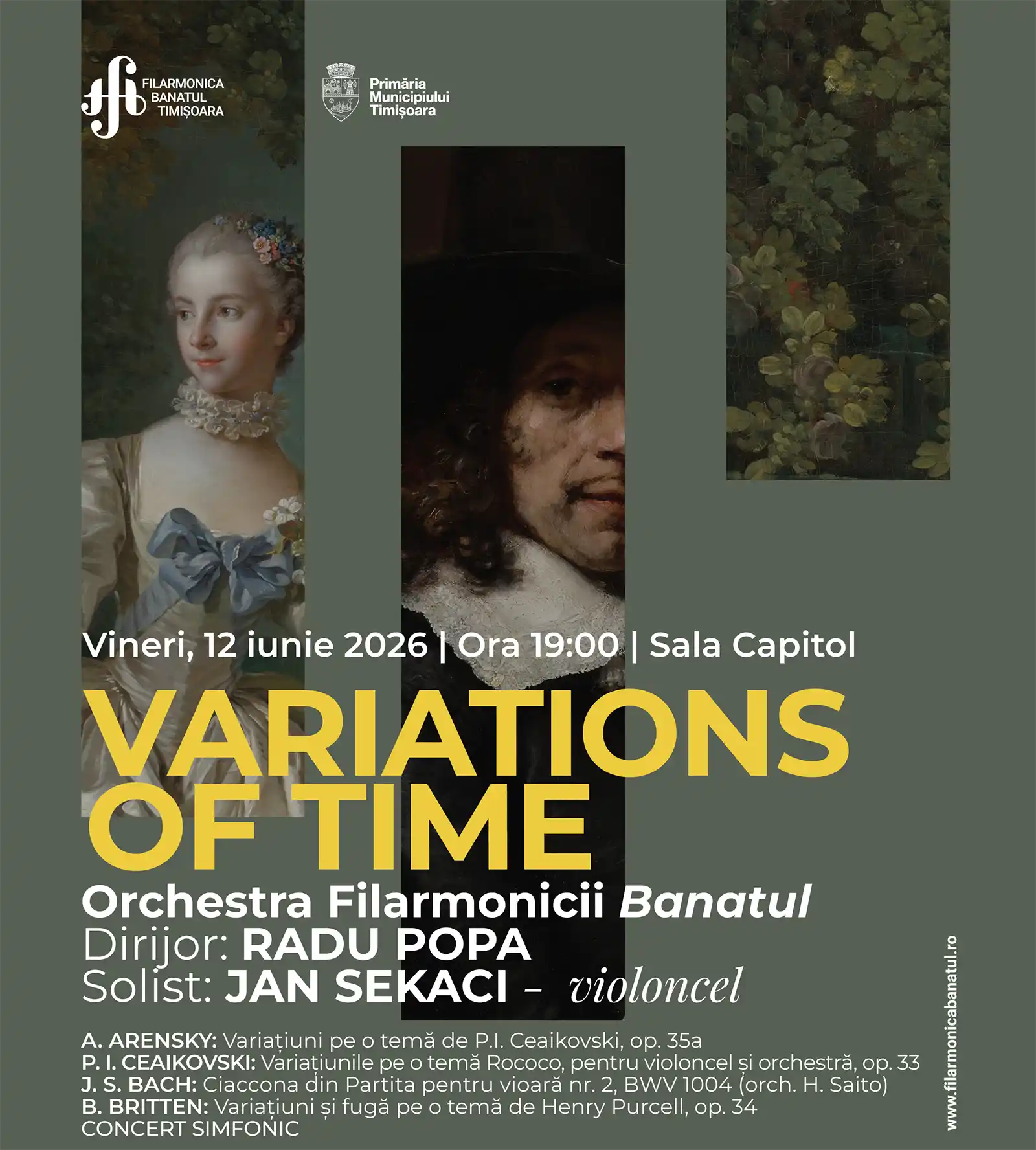 Variations of Time. Un dialog muzical peste secole
