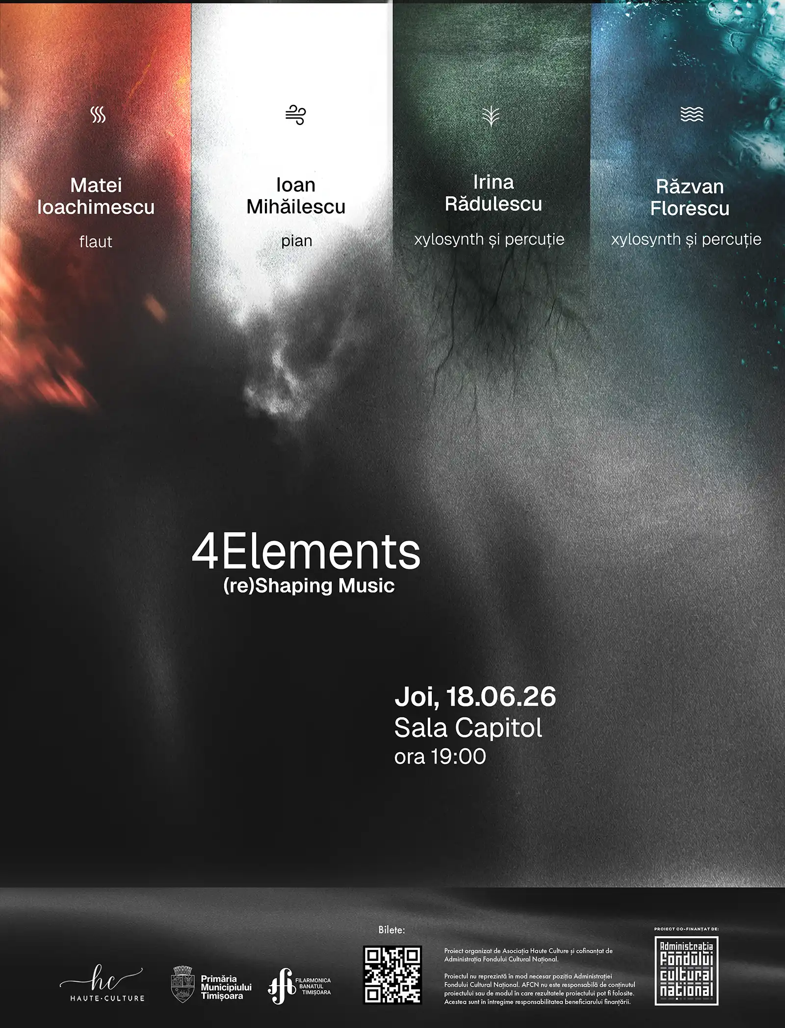 4ELEMENTS: (re)Shaping Music – un turneu despre echilibrul dintre tradiție și inovație