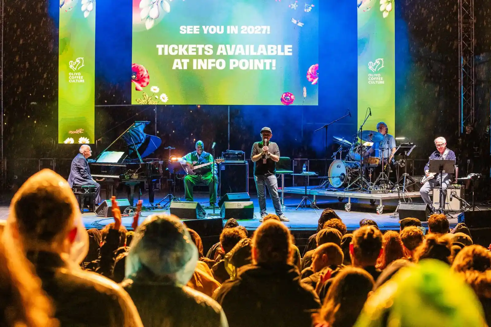 Alin Vaida pe scena Jazz in the Park