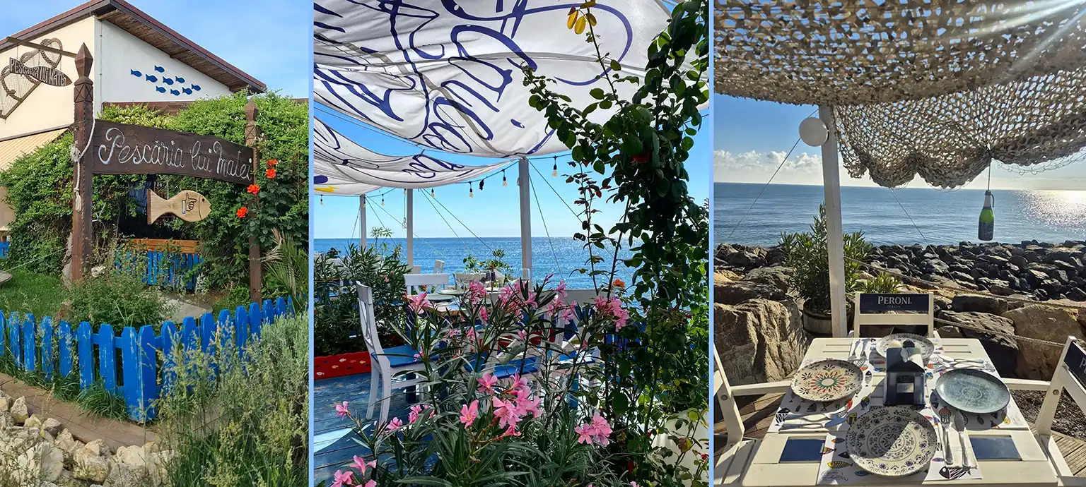 Pescăria lui Matei — cherhana Agigea Pescăria lui Matei Agigea — restaurant pește proaspăt litoral românesc