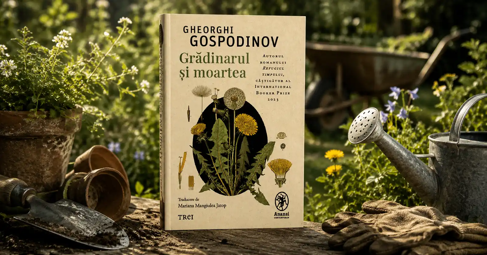 Poză cu &bdquo;Grădinarul și moartea" &ndash; Gheorghi Gospodinov (Editura Trei)