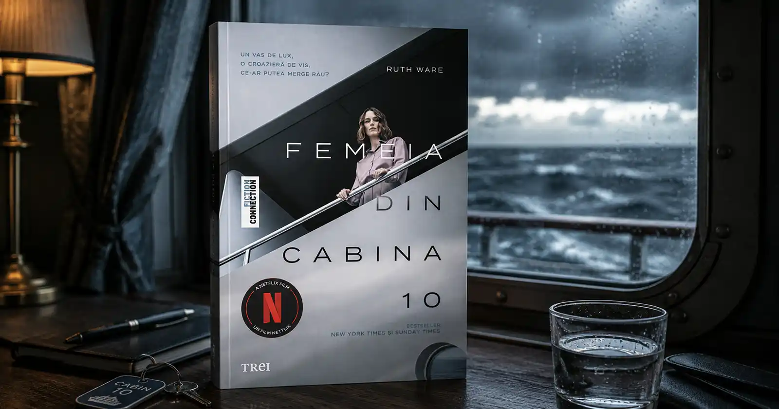 poza cu &bdquo;Femeia din cabina 10" &ndash; Ruth Ware (Trei)