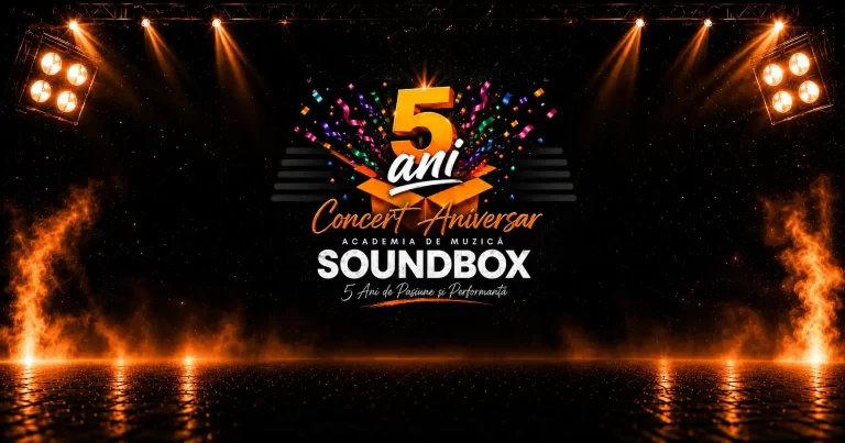 Academia de Muzică Soundbox, concertul Aniversar „5 ani de Pasiune și Performanță"