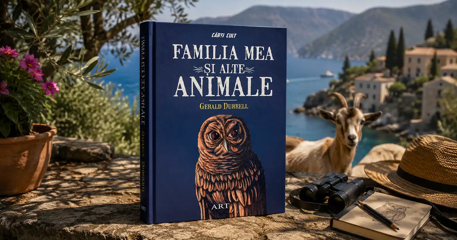poza cu &bdquo;Familia mea și alte animale" &ndash; Gerald Durrell (Youngart)