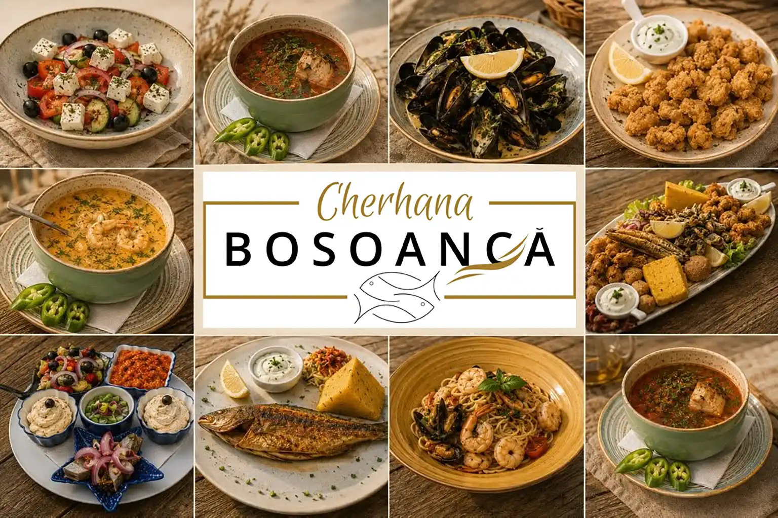 Cherhanaua Bosoanca — cherhana Vadu litoral românesc Cherhanaua Bosoanca Vadu — pește proaspăt lângă plaja sălbatică Delta Dunării