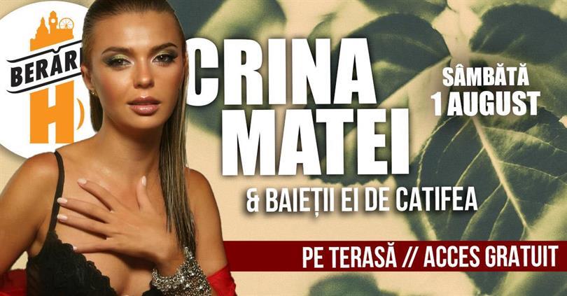 Crina Matei & Băieții ei de Catifea @ Berăria H