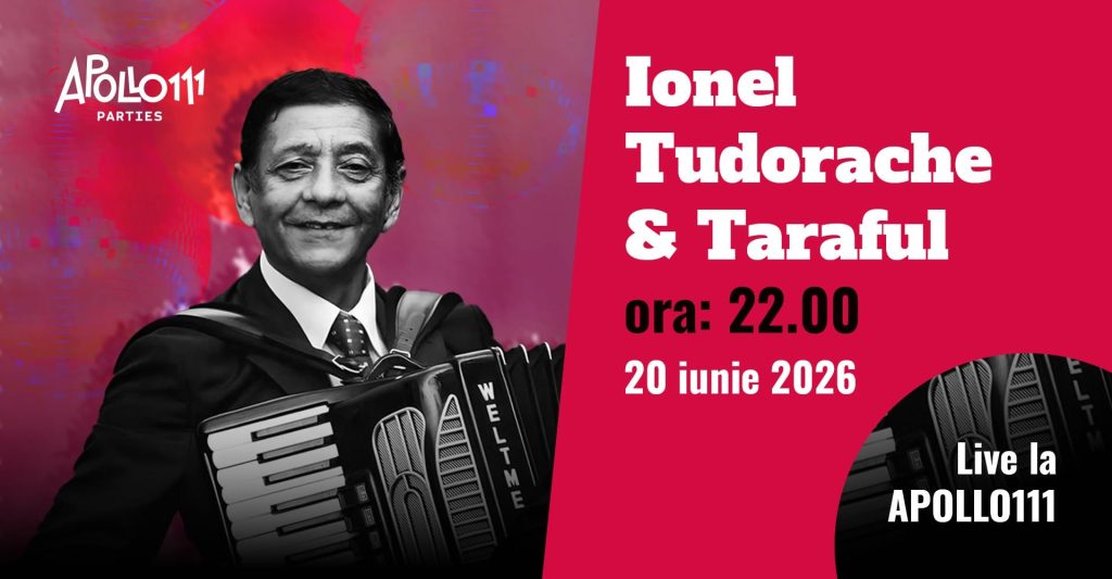 Ionel Tudorache & Taraful: Concert live + Party @ Apollo111 Barul & Terasa