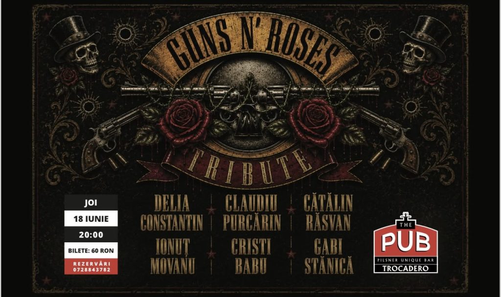 Romanian tribute to Guns N’ Roses @ The Pub-Universității