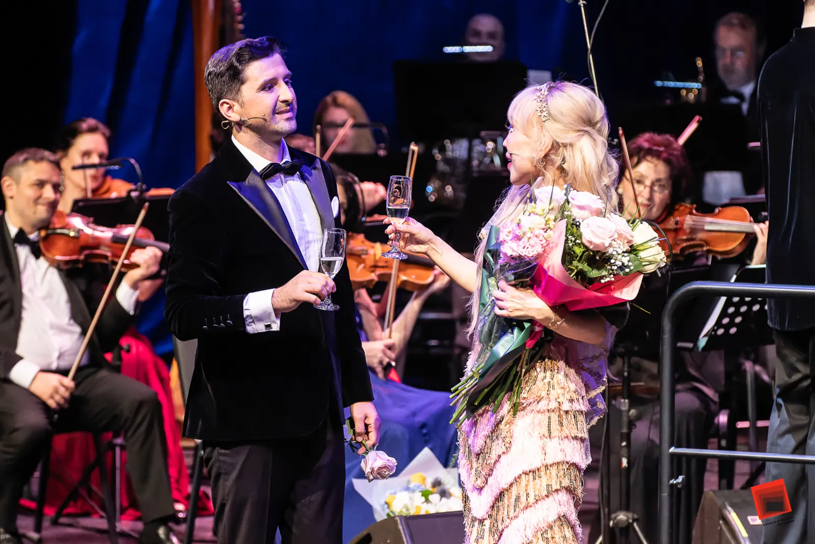 Sumi Jo și tenorul George Vîrban la Teatrul Național de Operetă și Musical Ion Dacian
