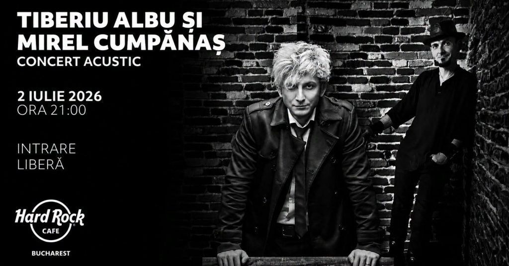 Tiberiu Albu & Mirel Cumpănaș | Pe terasă @ Hard Rock Cafe