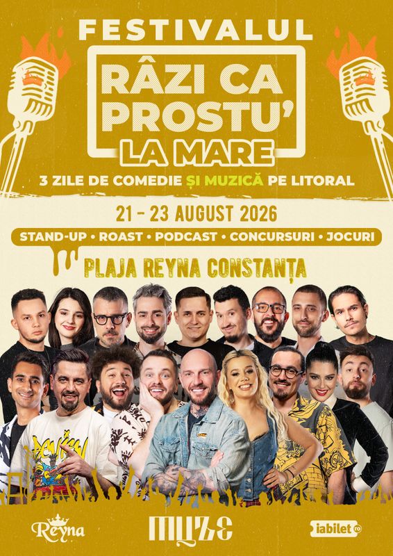 razi ca prostu la mare 2026 afis