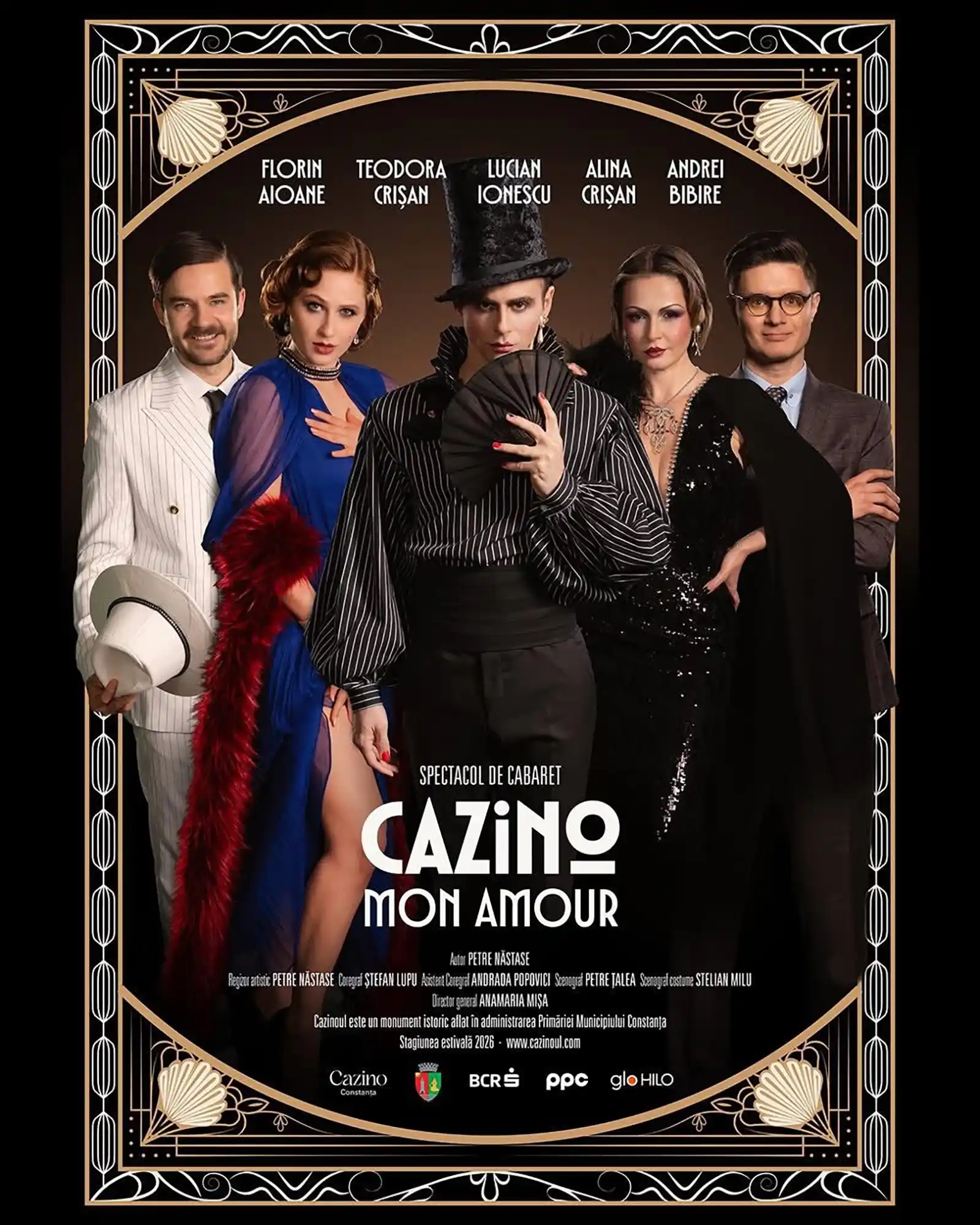 „Cazino, Mon Amour”, cabaretul original al Cazinoului Constanța, este hitul cultural și turistic al litoralului românesc pe perioada verii