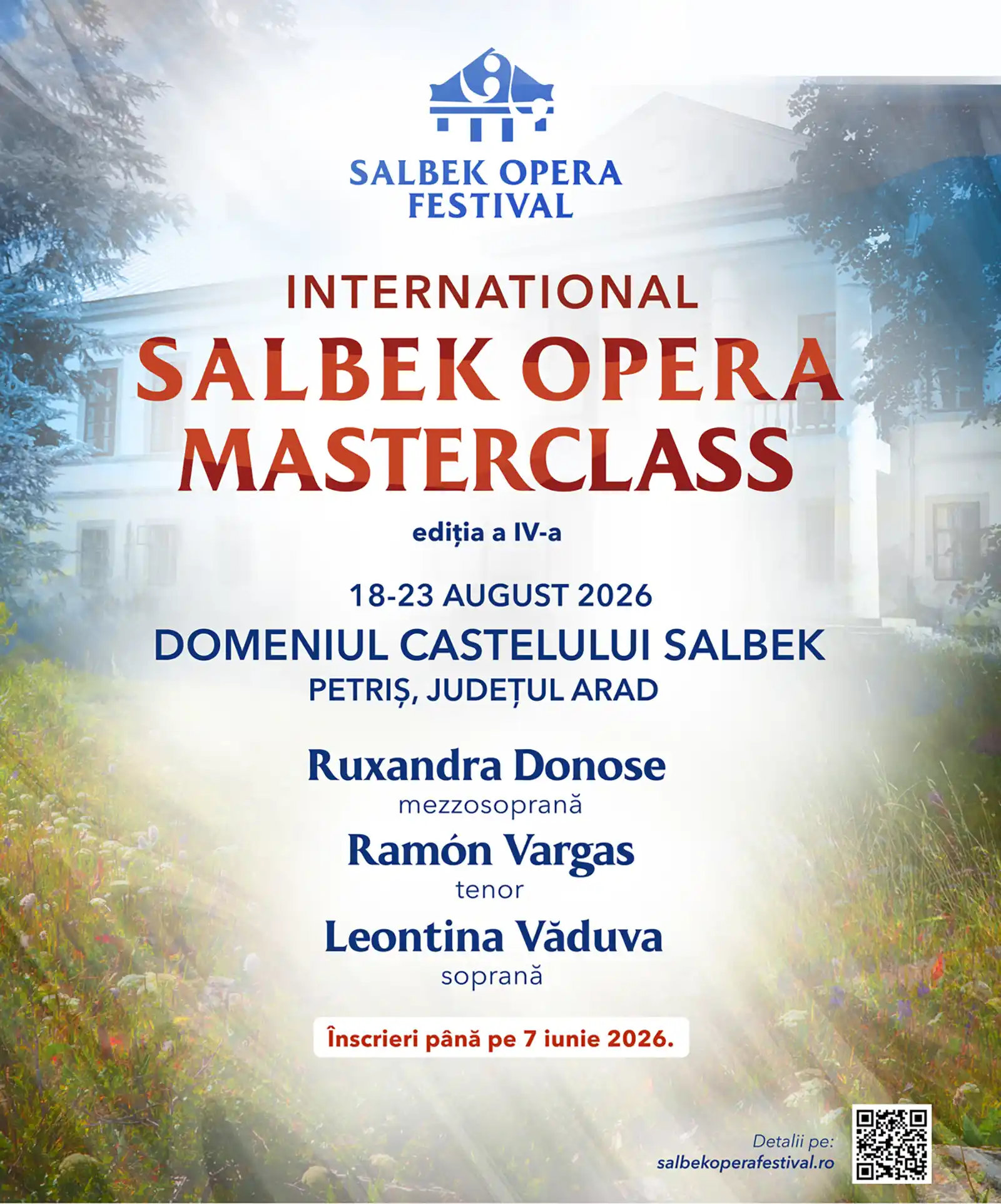 23 de tineri muzicieni la International Salbek Opera Masterclass