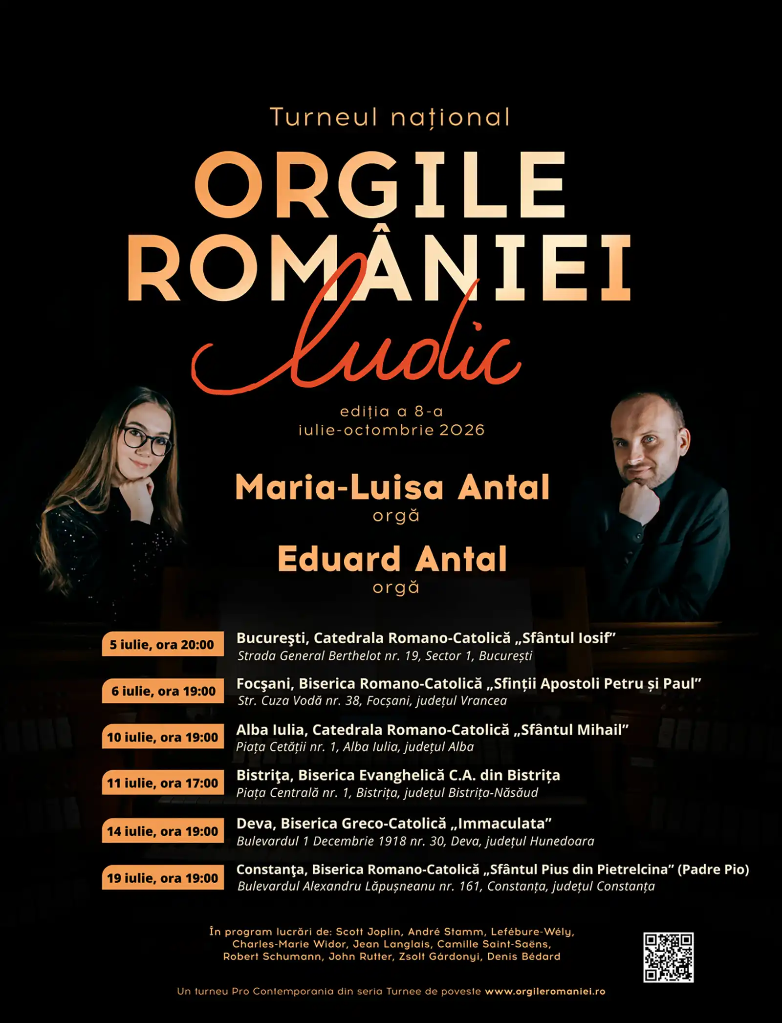 Turneul Național Orgile României revine cu ediția a 8-a - Ludic