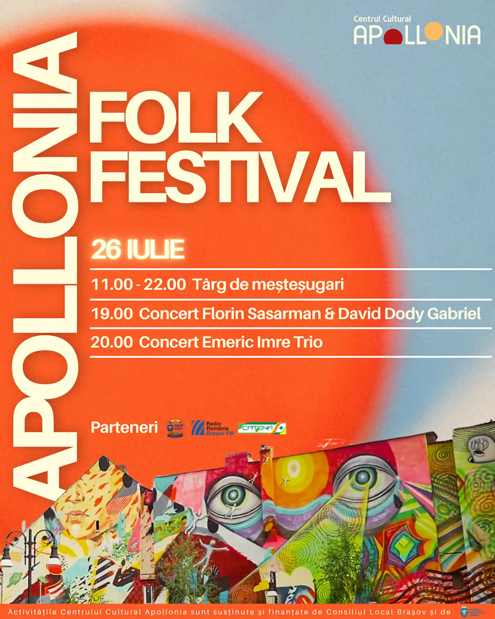 Apollonia Folk Festival în Piața Sf. Ioan din Brașov