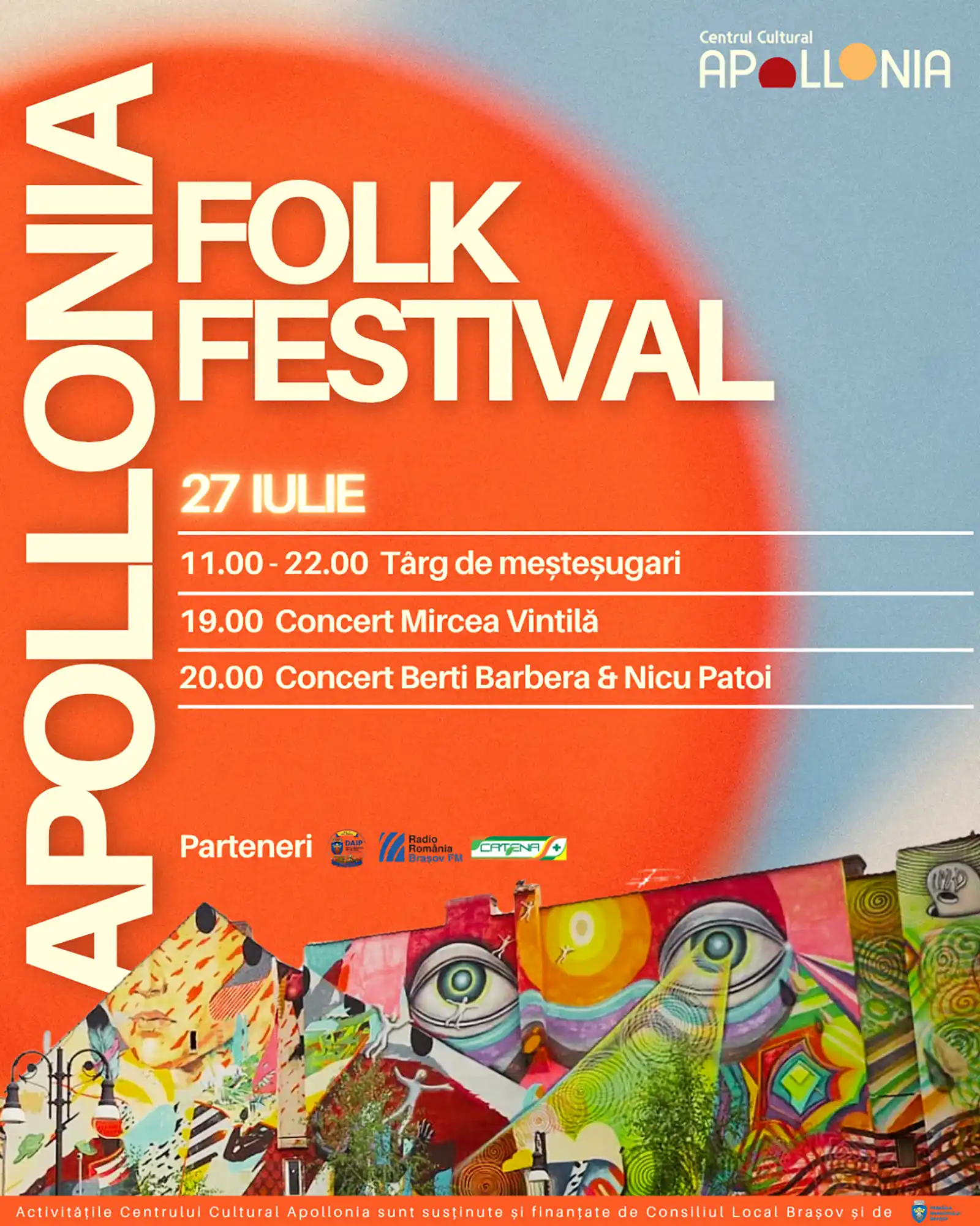 Apollonia Folk Festival în Piața Sf. Ioan din Brașov
