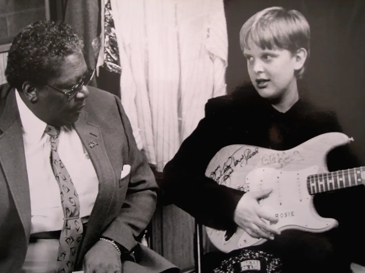 B.B. King și Joe Bonamassa la 12 ani