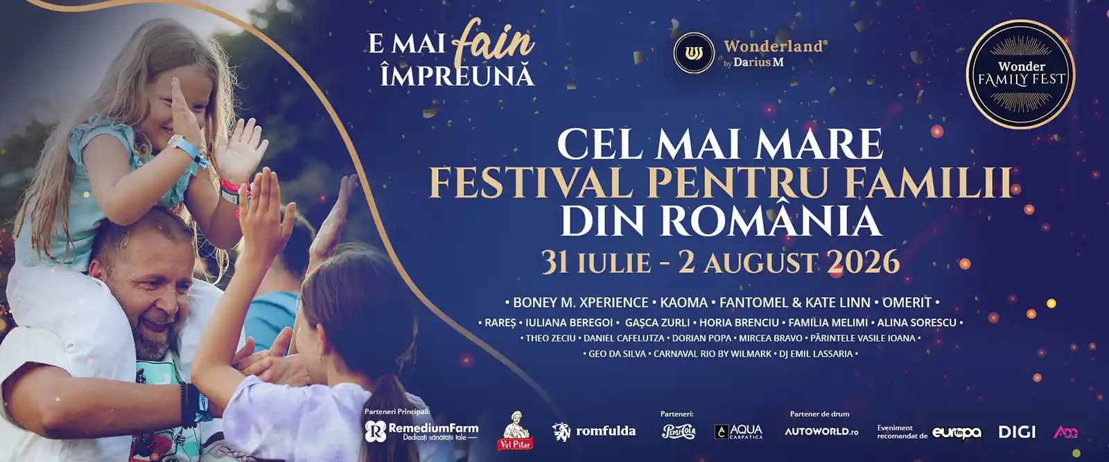 PREMIERĂ: Competiție internațională de magie în timpul celui mai mare festival pentru familii