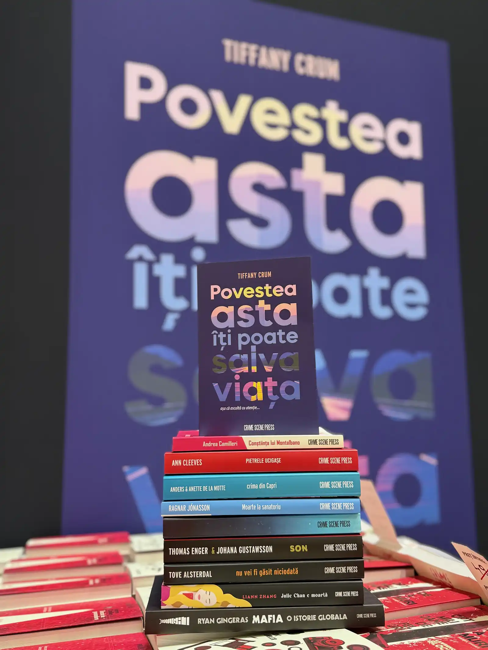 Bestsellerul New York Times "Povestea asta îți poate salva viața", de Tiffany Crum, acum în România la Crime Scene Press