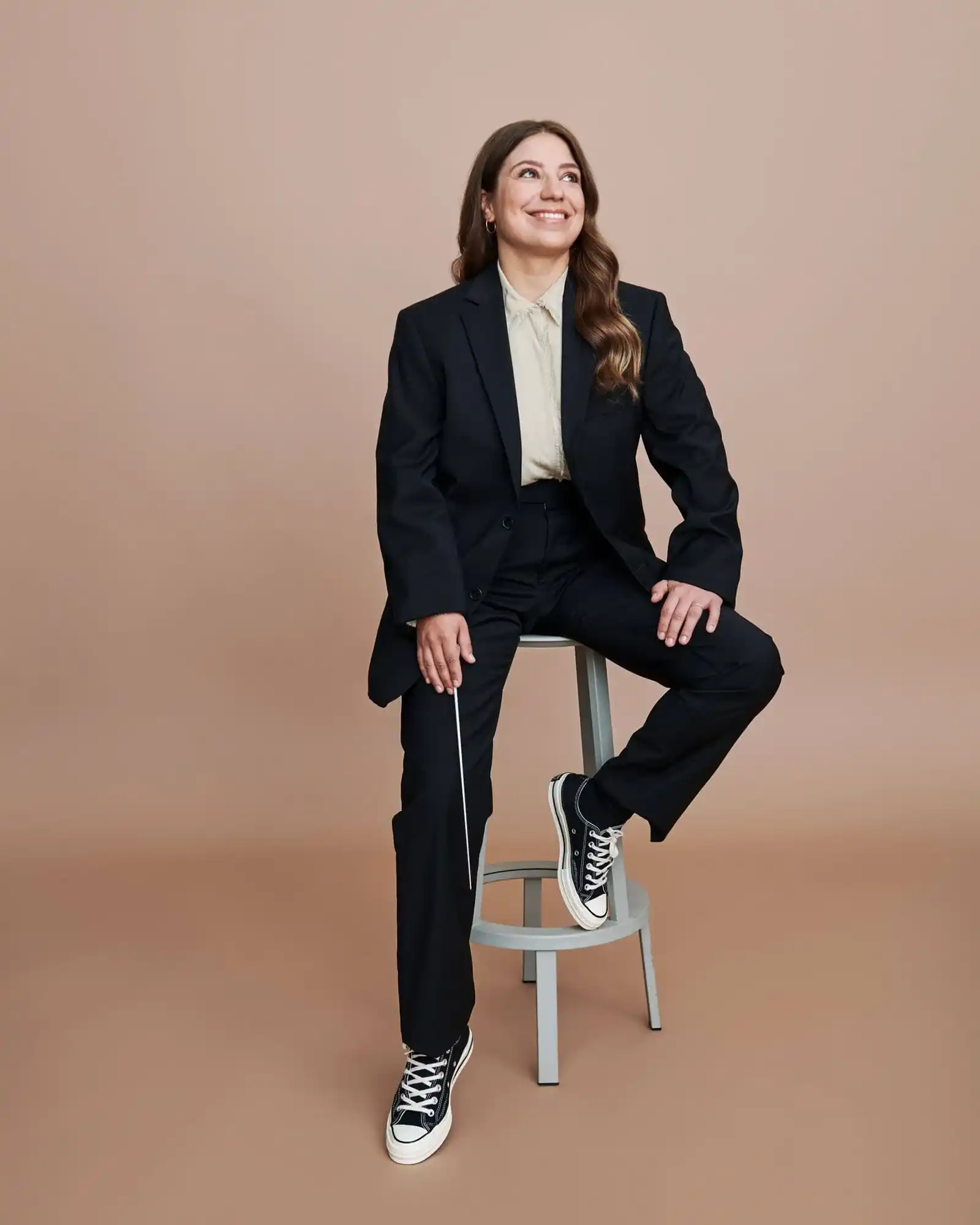 Dalia Stasevska poza studio
