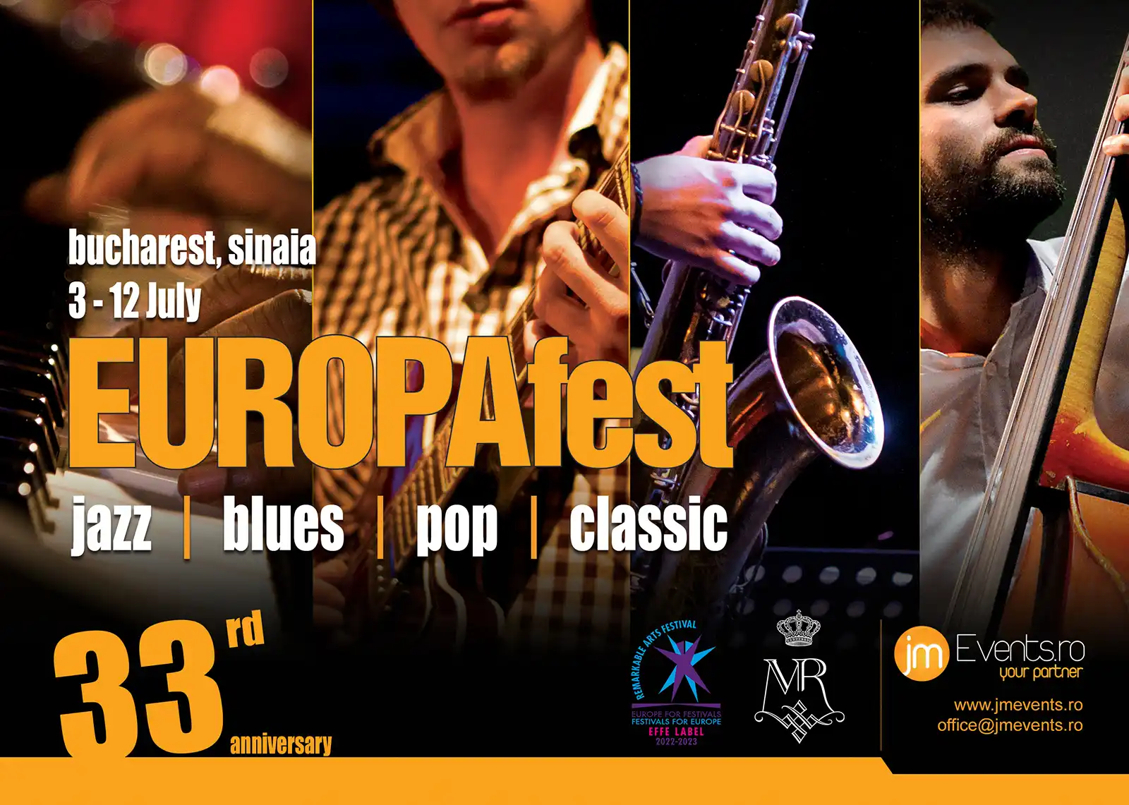 EUROPAfest 2026 - artisti din 14 tari la Bucuresti
