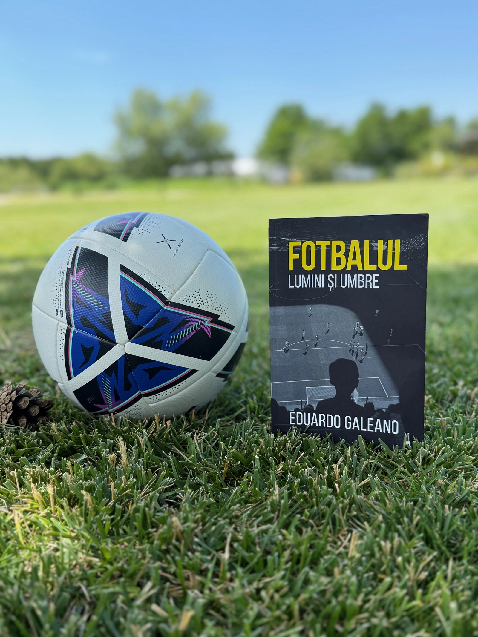 „Fotbalul. Lumini și umbre”, de Eduardo Galeano, recomandată de Federația Română de Fotbal, este o carte-reper despre cel mai iubit sport de pe planetă